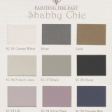 Farbbersicht Shabby Chic