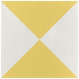 Zementfliese Diagonale